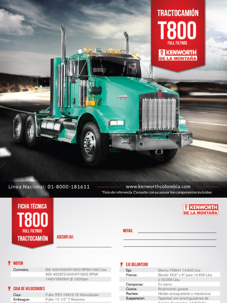 Kenworth T800 PDF PDF