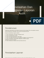 Penelaahan Dan Tanggapan Laporan Audit