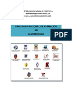 DOC-RECTOR Del PNFen Electricidad - Version 2013 PDF