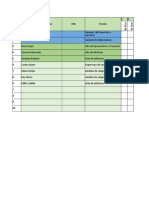 Cronograma de Operaciones y Proyectos