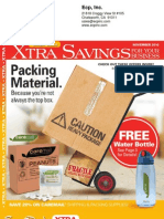 November 2010 Packing Materials - Xtra Savings