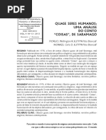 Analise Do Conto de Jose Saramago