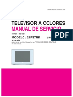 Reparar televisor 21FS7RK manual de servicio