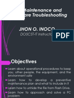 PC Maintenance and Troubleshooting - J. INOCO
