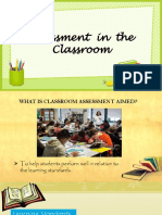 Assessment in The Classroom