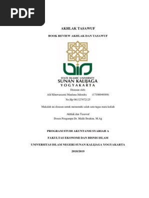 Akhlak Tasawuf Resensi 10 Buku Pdf