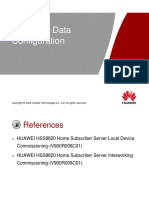(Basic Training) HSS9820 Data Configuration ISSUE3.30