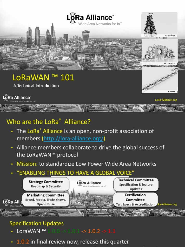 (PPT) LoRA Technical Overview PDF | PDF | Gateway (Telecommunications ...