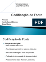 Codificação de Fonte