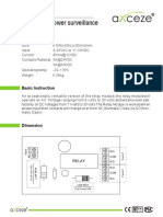 Ax-Relay6: Relay Module For Power Surveillance