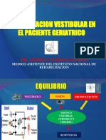 Rehabilitacion Vestibular en El Paciente Geriatrico