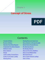 Concept of Stress
