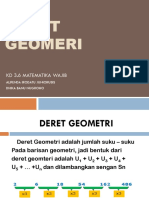 Deret Geometri Revisi