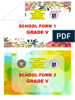 Anak Elementary School Grade V Forms