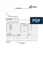 Informe de Viaje