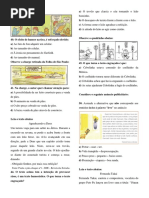 Exercicio de Interpretação de Texto