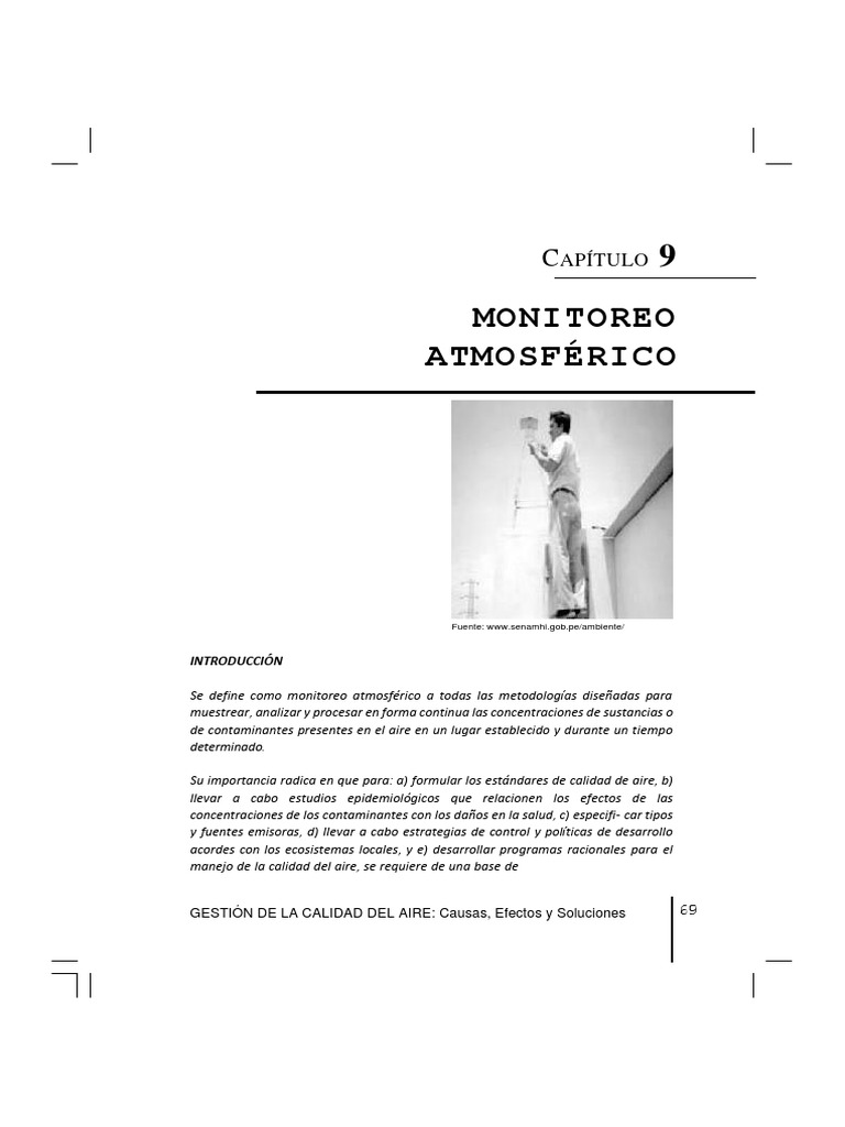 Sistema de Monitoreo de Calidad del Aire | PDF | La contaminación del ...