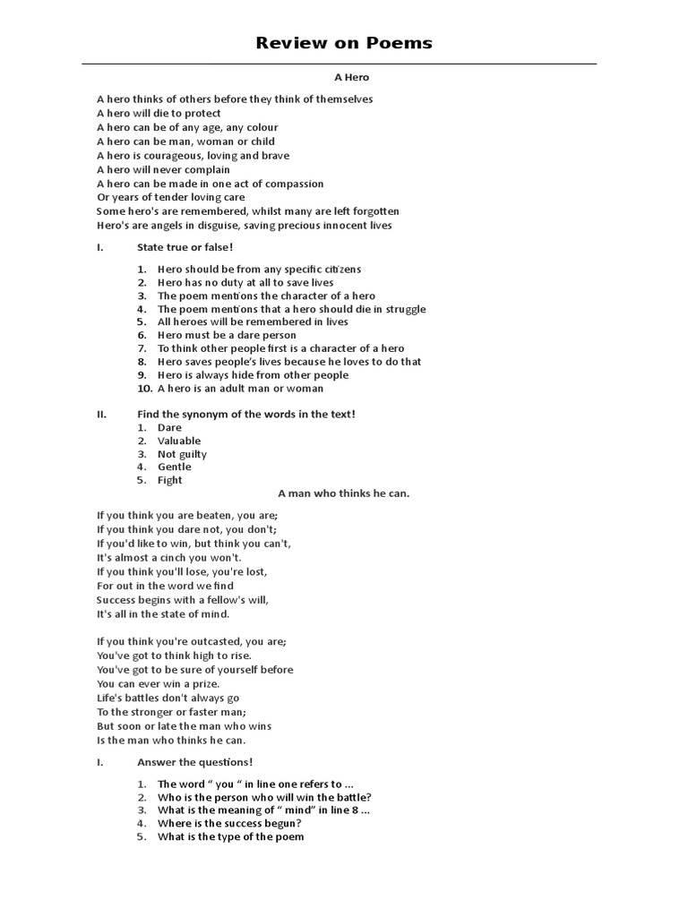 Poem 1 Hero