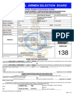 Central Airmen Selection Board: Admit Card-Phase-Ii For Intake 01/2020