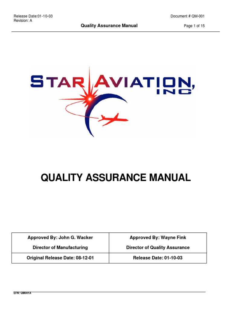 Quality Assurance Manual Overview | PDF | Calibration | Quality Assurance