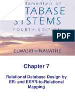 3.3 Mapping ER Model To Relational Schema