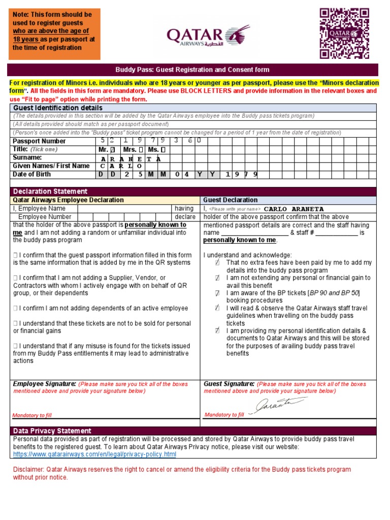 AdultConsentForm PDF  PDF  Passport  Government Information