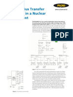 Application Note - Studying Bus Transfer Transients in A Nuclear Power Plant