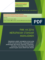 05 Interkokeksi PMK 39, 44 2016 Dan Akreditasi