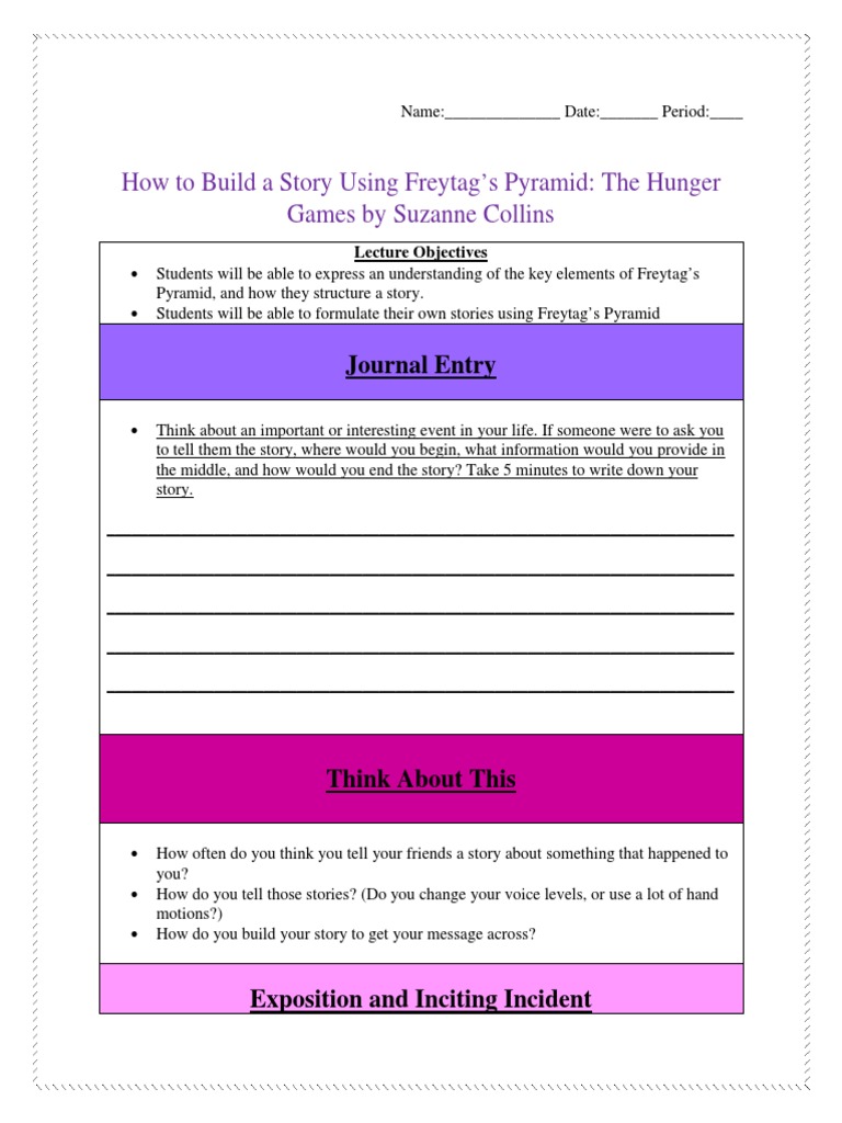 Guided Notes Pdf Plot Narrative