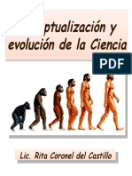 Breve Idea de La Evolución de La Ciencia