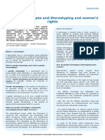 Gender Stereotyping PDF