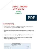 Presentation-Crude Oil Pricing Pakistan