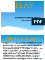 Relay: Reported By: Lorenzo Omiping Bit 1D (Night)