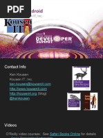 Kotlin For Android: Ken Kousen, Kousen IT, Inc