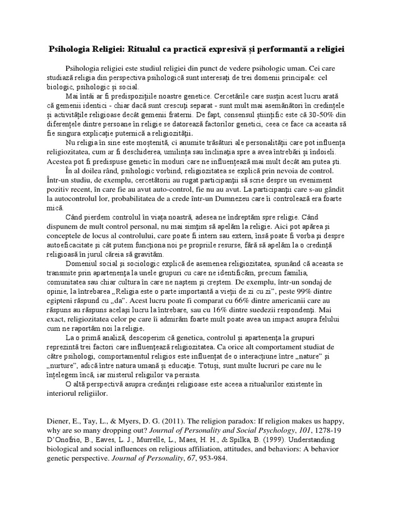 Ritualuri | PDF