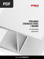 Stalargo Stainless Steel I-Beams: For Demanding Applications