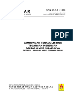 056-3!1!1996 Sambungan Tenaga Listrik Tegangan Menengah Diatas 8 MVA S.D. 60 MVA Bag 1