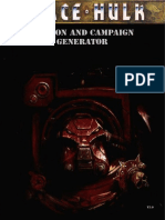 Space Hulk Mission Generator