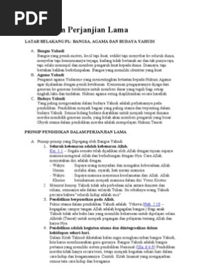 Pak Dalam Perjanjian Lama