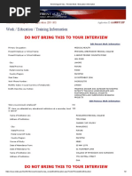 Work Education Training