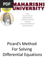 Picard’s Method