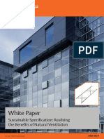 Securistyle White Paper Sustainable Specification Realising The Benefits of Natural Ventilation FV