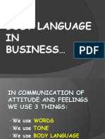 Body Language in Business