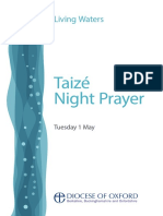 Taizé Night Prayer: Living Waters