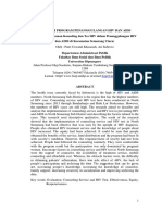 Konseling Dan Tes HIV Di Semarang Utara 2018 PDF