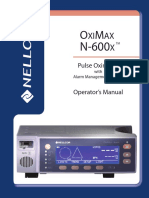 Nellcor Oximax n600x Operator S Manual PDF