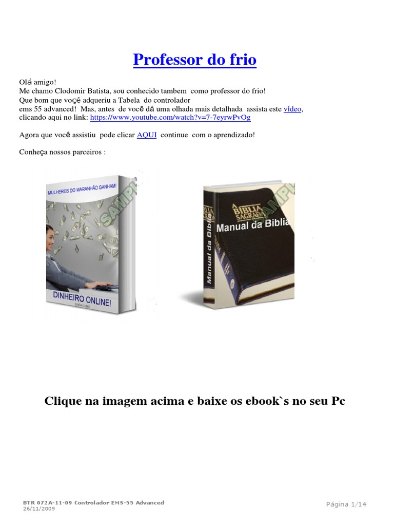 TABELA DO EMS 55 Advanced PDF