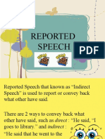 Bing Reported Speech