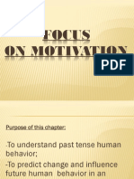 Focus On Motivation