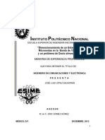 "Dimensionamiento de Un Enlace de PDF